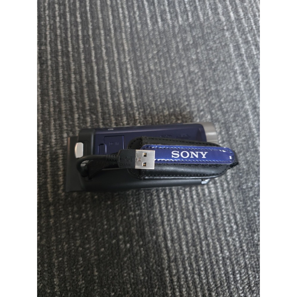 Sony DCR-SX45 Handycam Camcorder Digital Video Camera 2000x Zoom Purple Tested - Picture 5 of 14